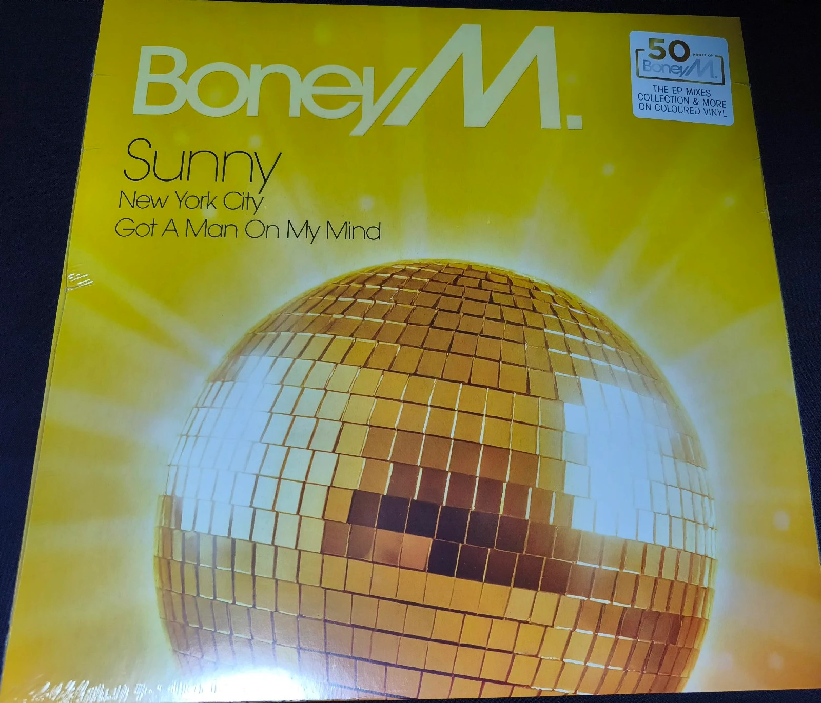 Boney M - Sunny (VINILO YELLOW EP 12")(GERMANY)