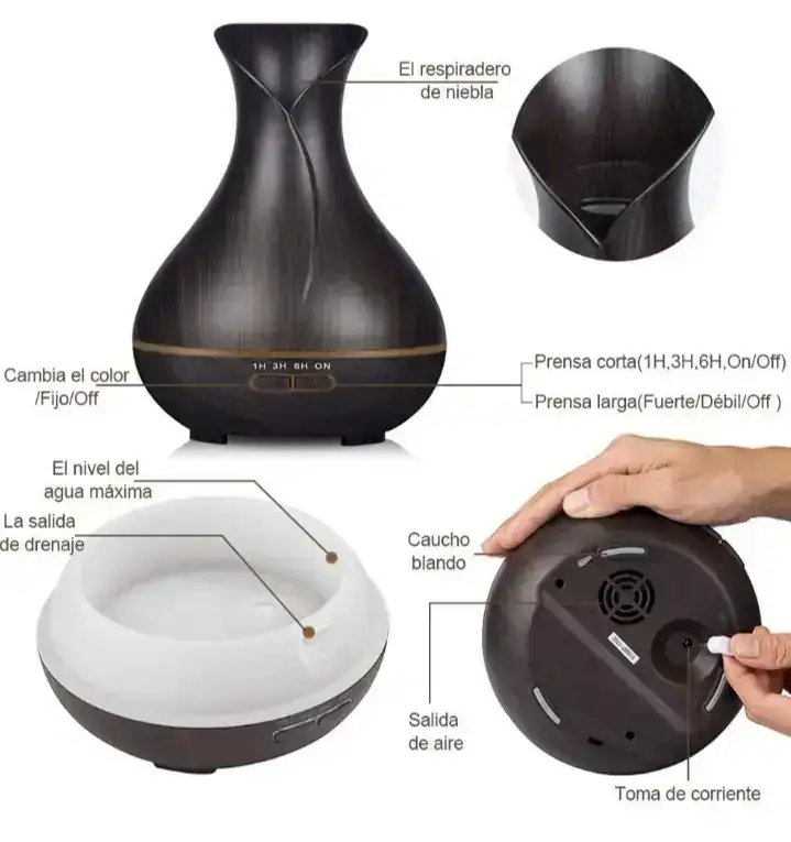 Humidificador difusor  2