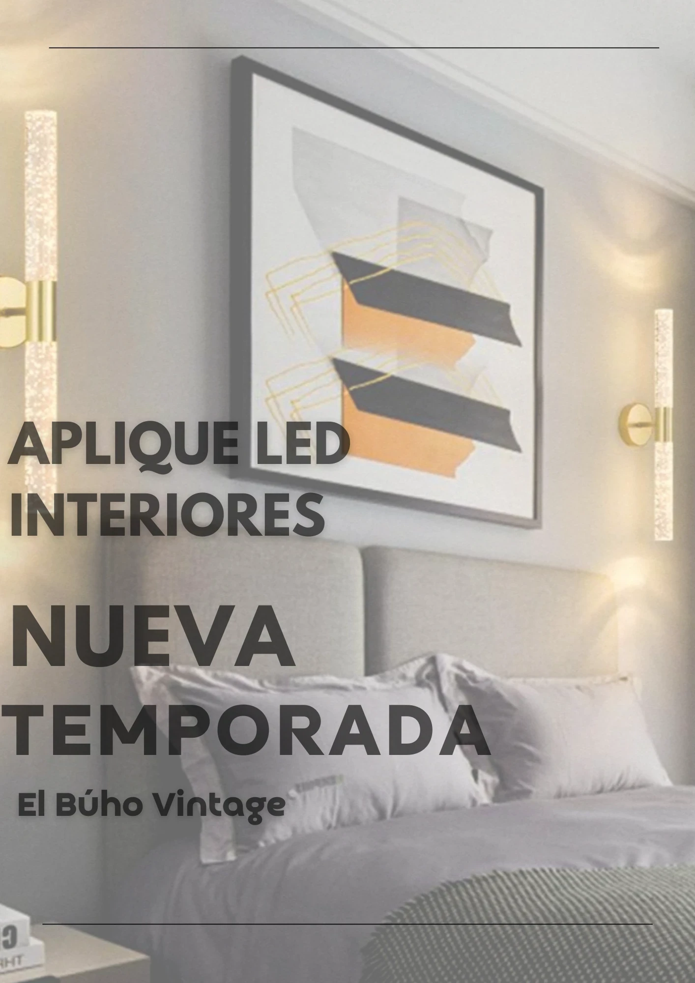 APLIQUE LED DECORATIVO TIPO BURBUJAS 🫧