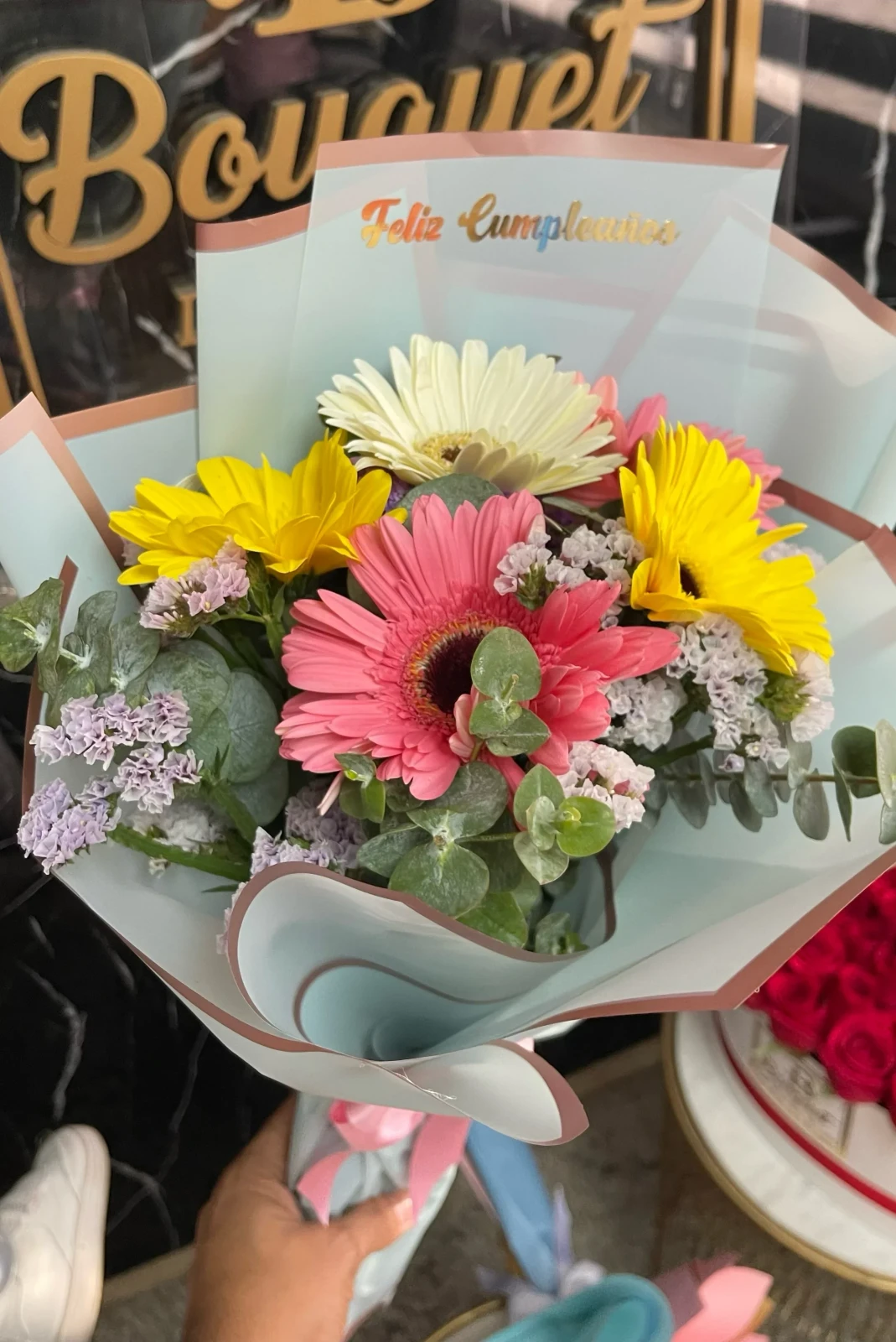 Ramillete de gerberas pequeño