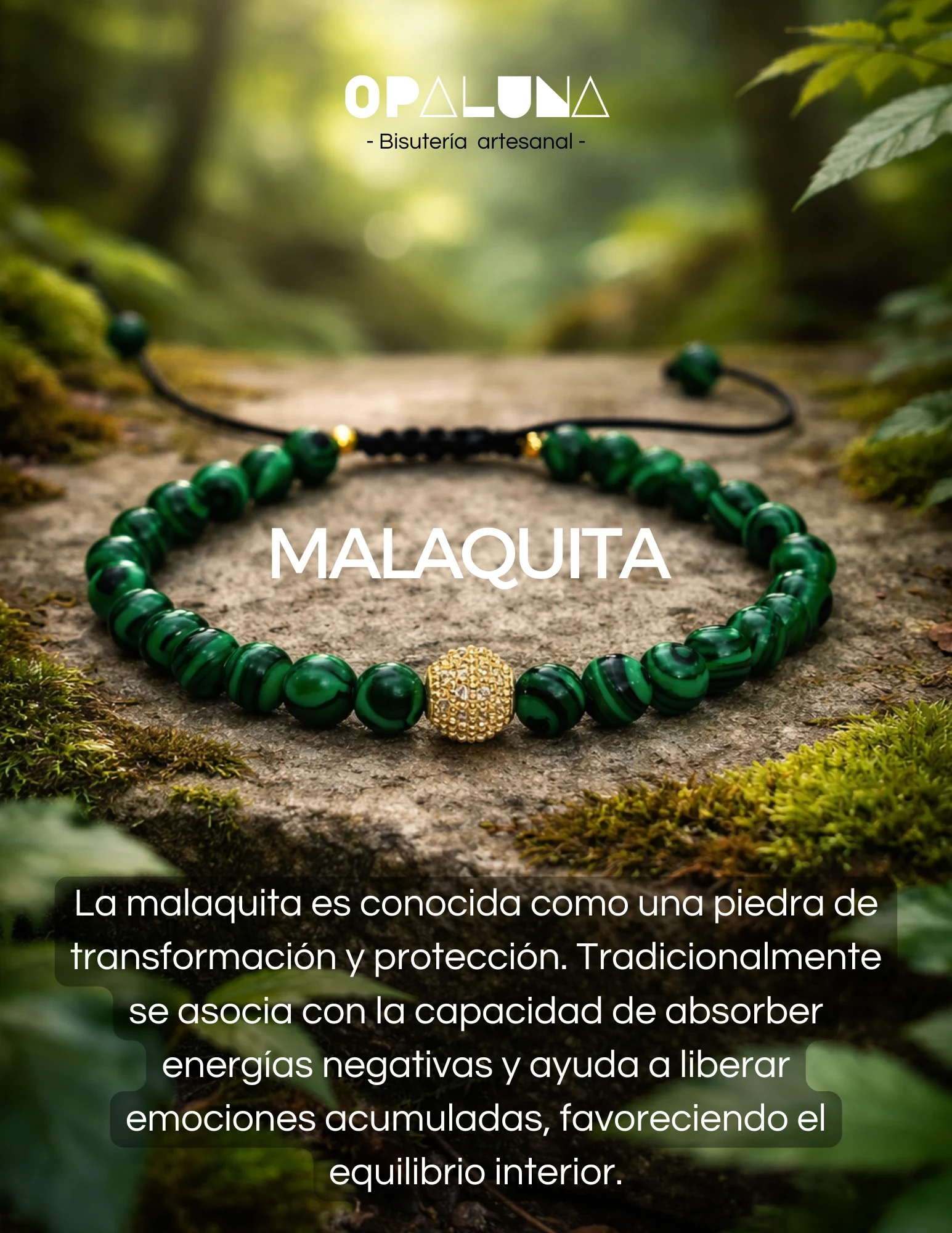 Pulsera Malaquita