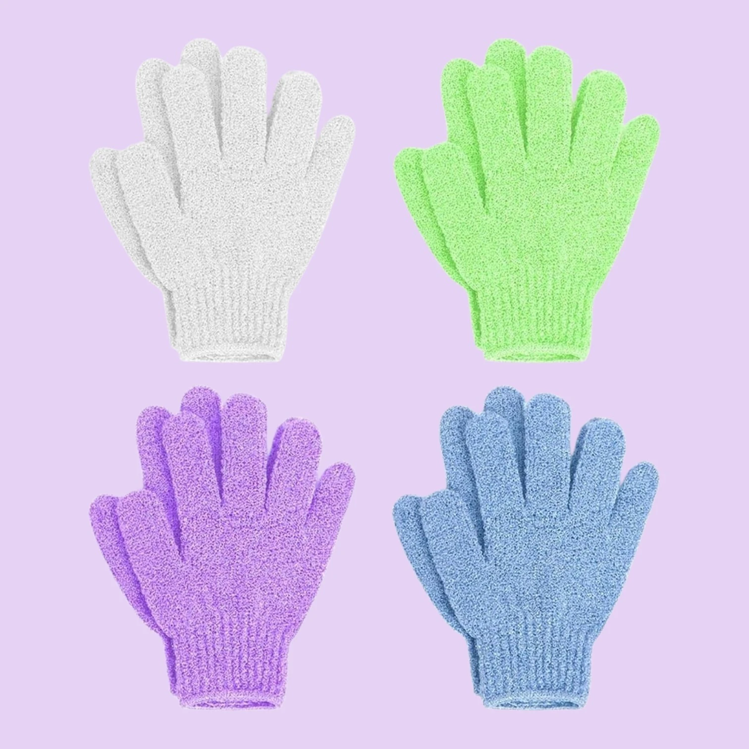 Par Guantes Exfoliantes 