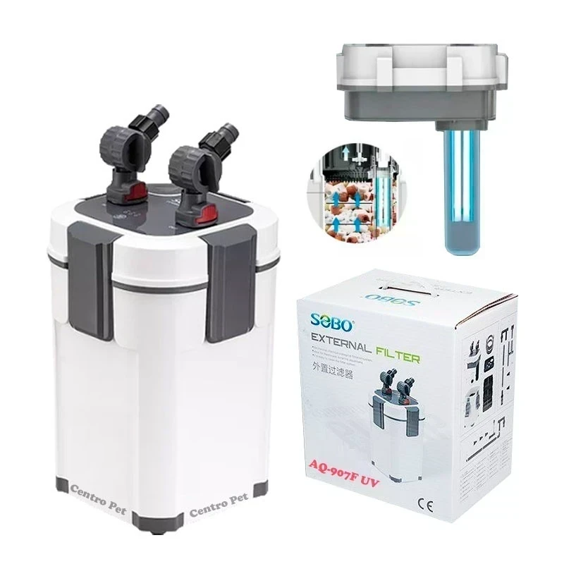 Filtro Canister Sobo Aq-907f UV 15w 1500l/h