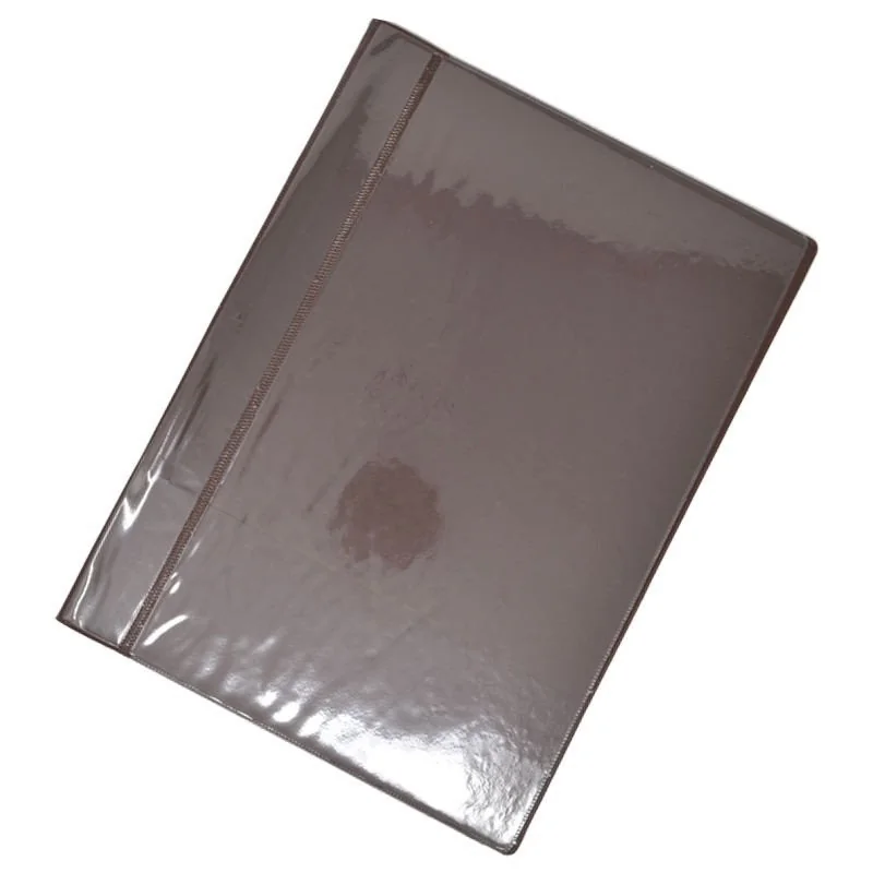 Carpeta plastica Oficio cafe 2
