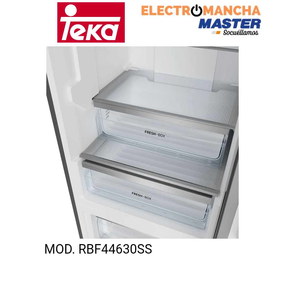 FRIGO COMBI TEKA RBF44630SS INOX 1,88*60 NF CLASE D 4