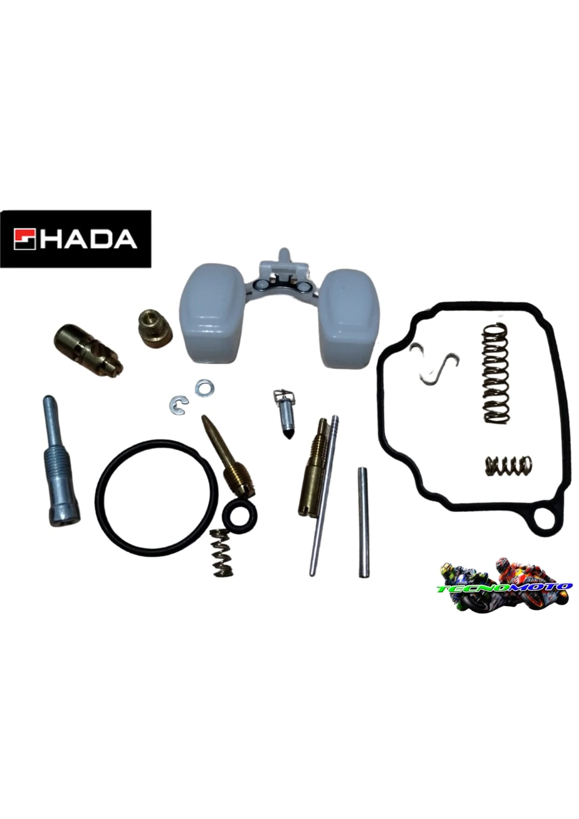 KIT REP.CARBURADOR YAMAHA 105 CRYPTON -C/FLOT.  [HADA] -48091