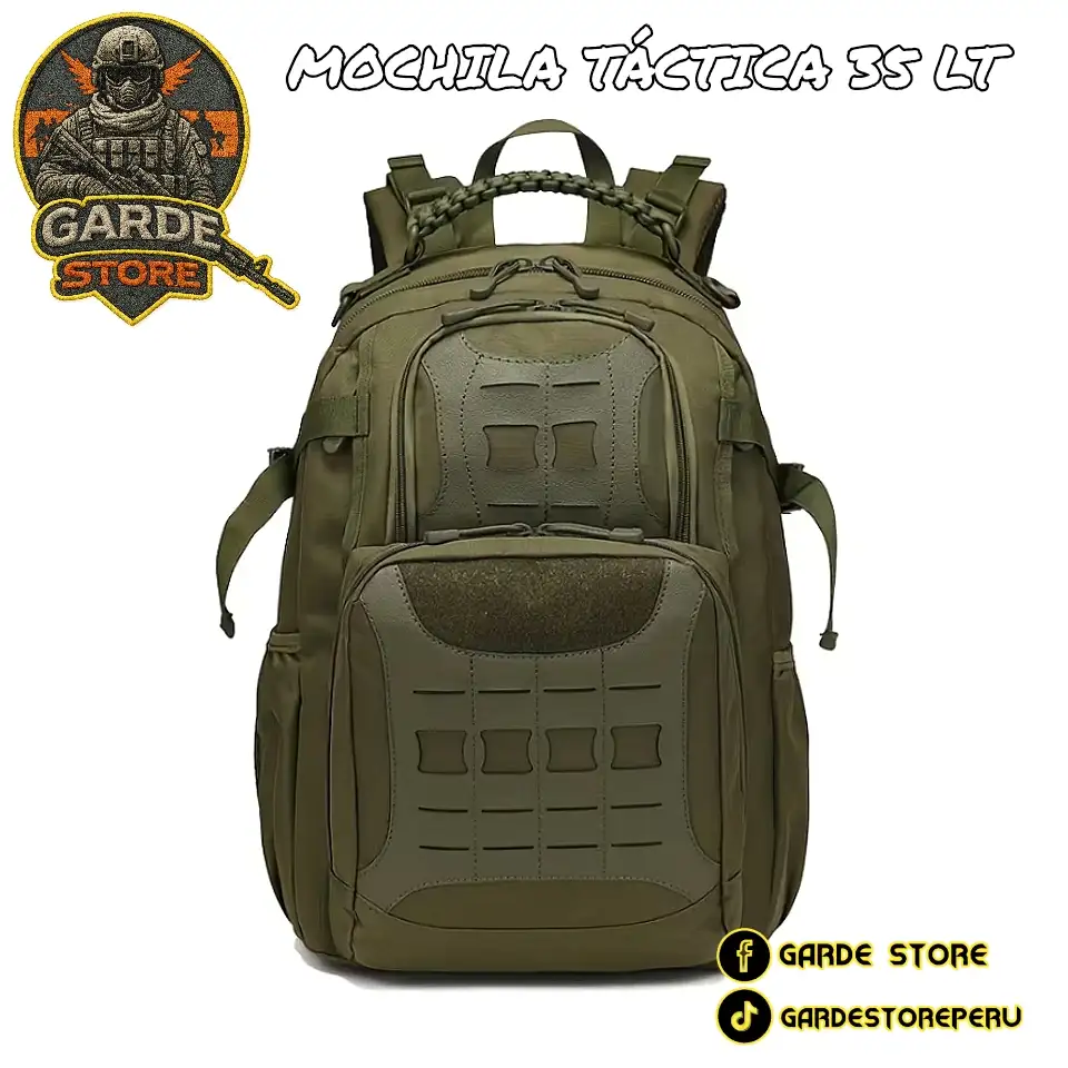 MOCHILA TÁCTICA IMPORTADA 35LT  2