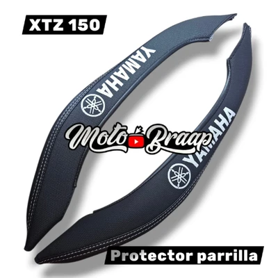 TP XTZ 150 Protector parrilla negro estampado Yamaha par DW