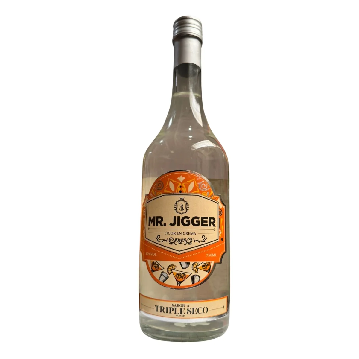 LICOR DE CREMA TRIPLE SECO MR. JIGGER 750ML