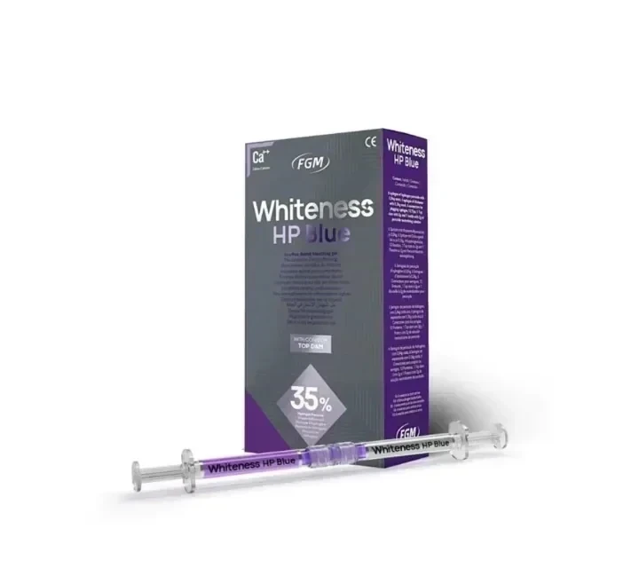 BLANQUEAMIENTO WHITENESS HP BLUE 35% X UN  + BARRERA - FGM