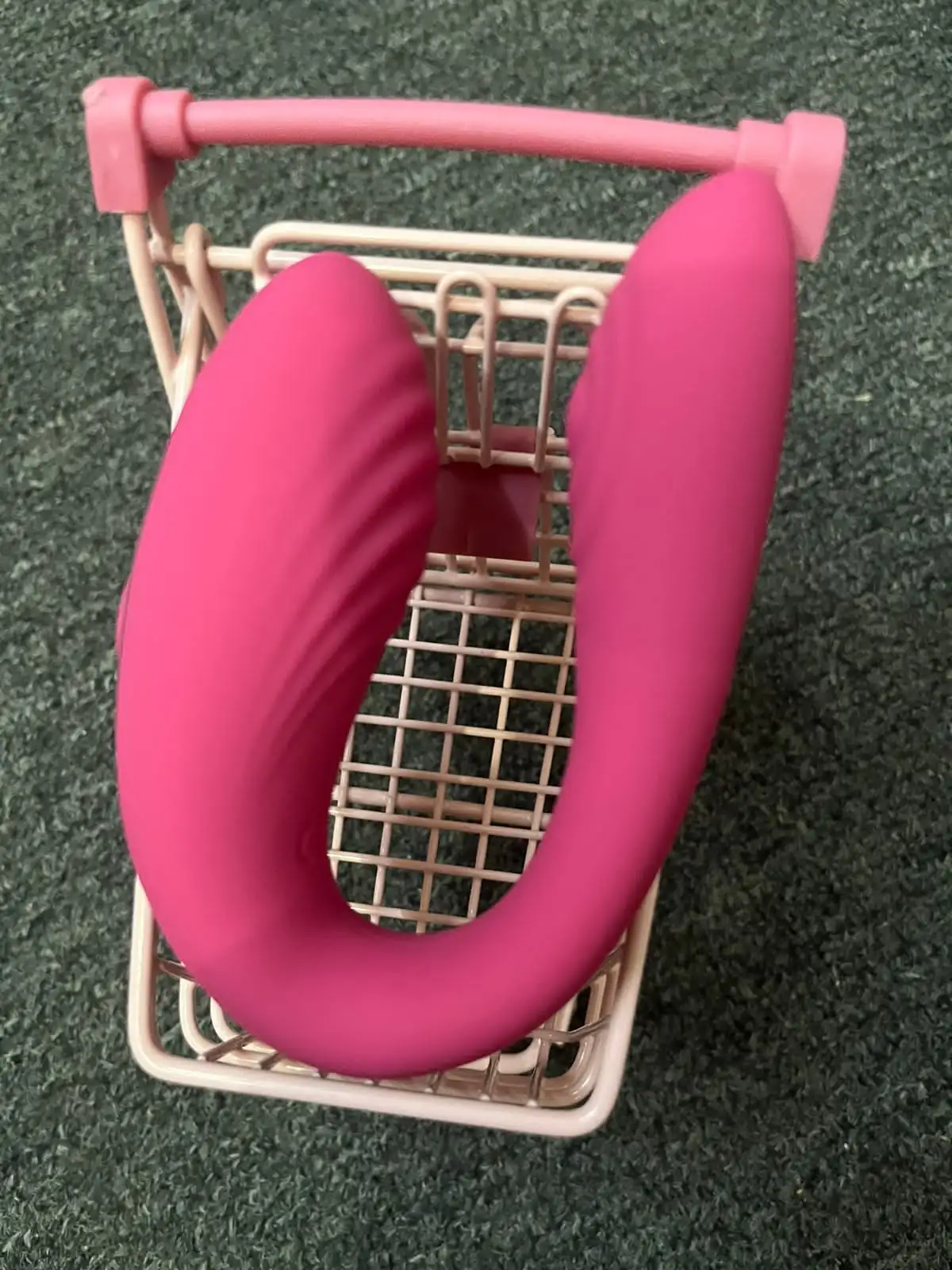 Vibrador doble, control inalámbrico 💥