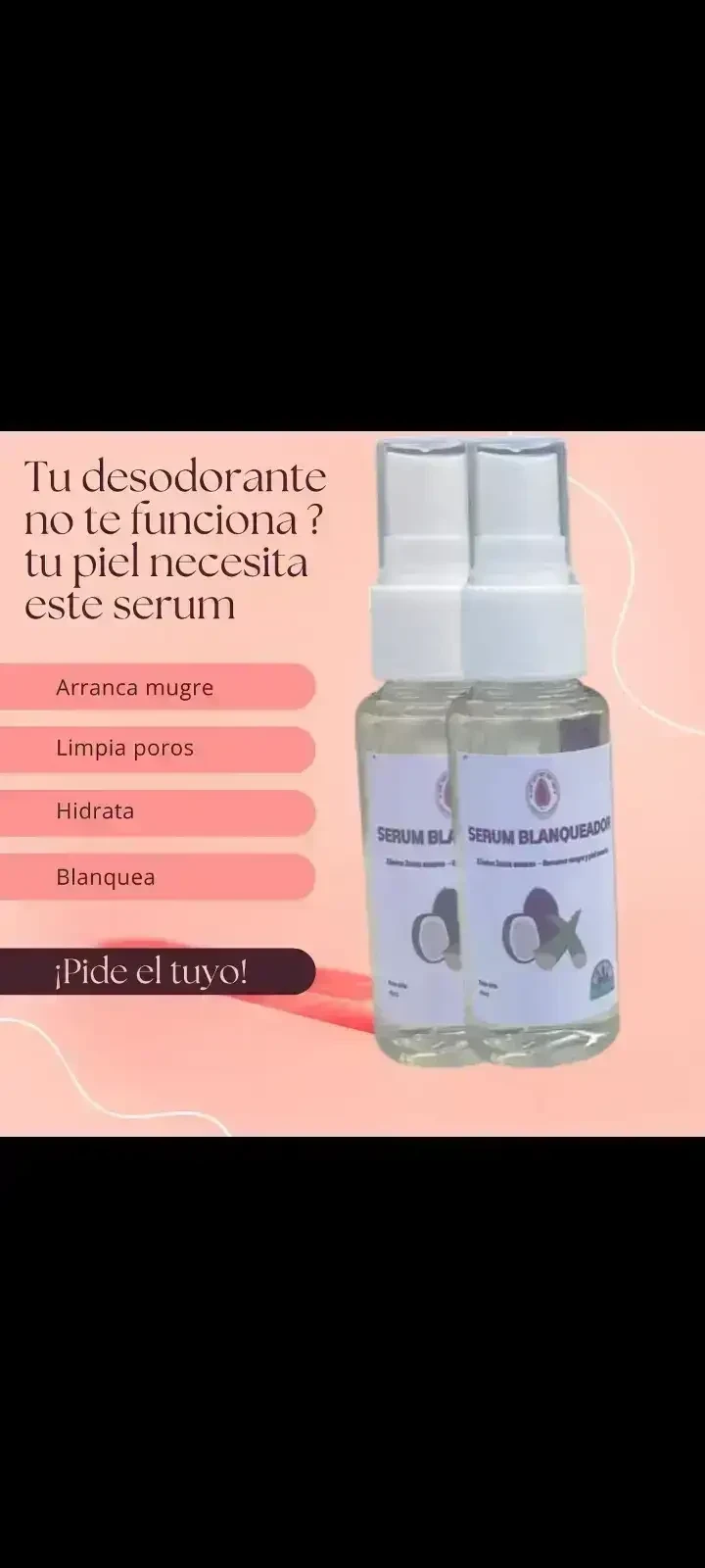 Serum blanqueador 