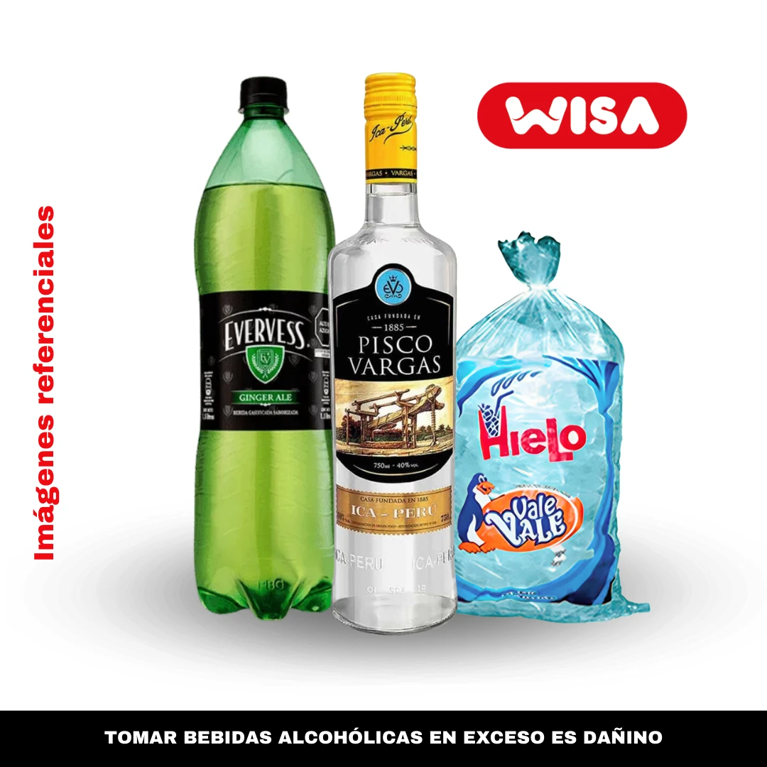 Combo Pisco Vargas 750 ML