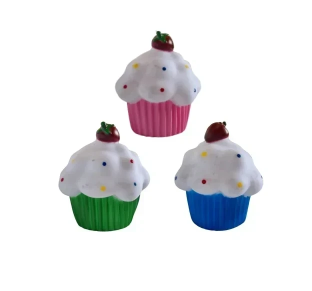 Juguete de goma cupcake de goma