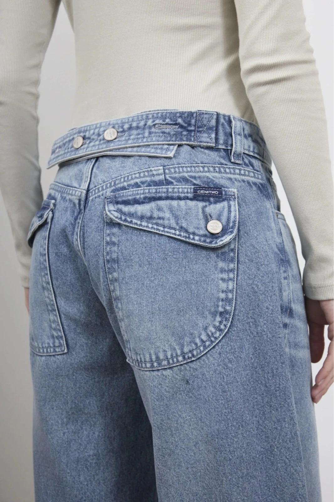 JEANS BAGGY CINTURA REGULABLE  2