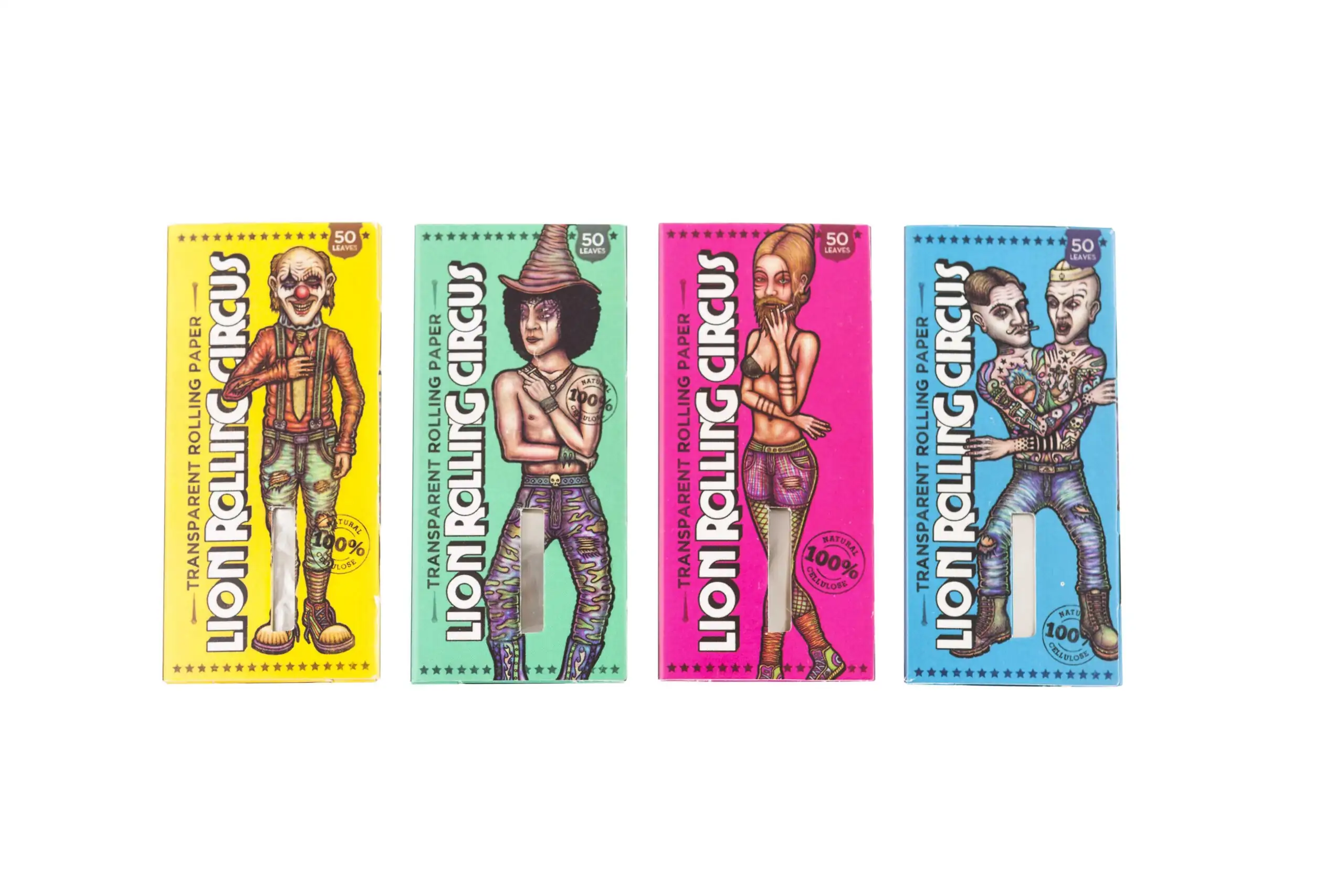 Lion Rolling Circus Celulosa X50hojas