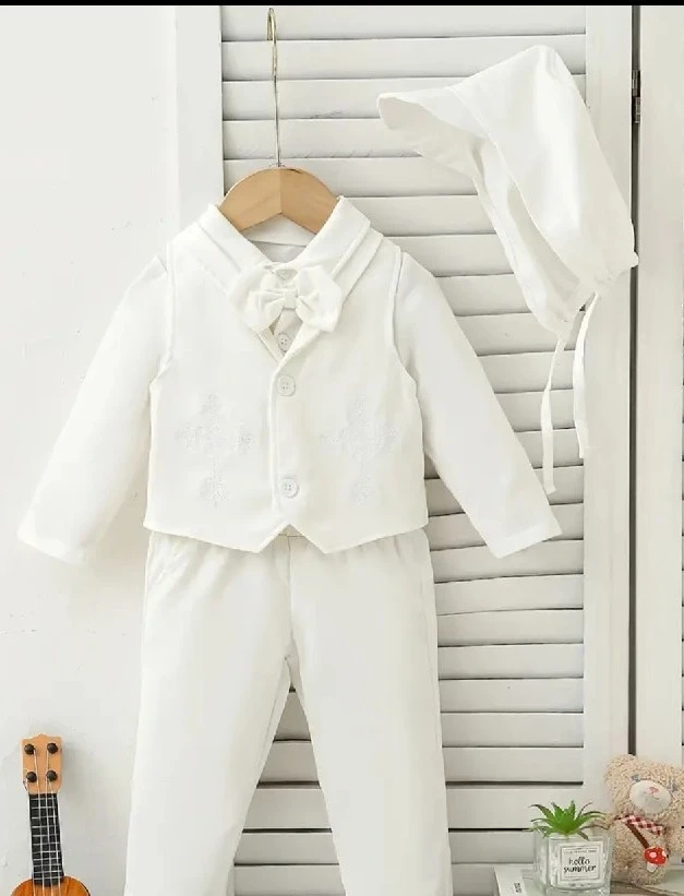 TRAJE ELEGANTE BLANCO 