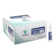 DICLOFENACO INY 75 MG X 100 AMP VITALIS