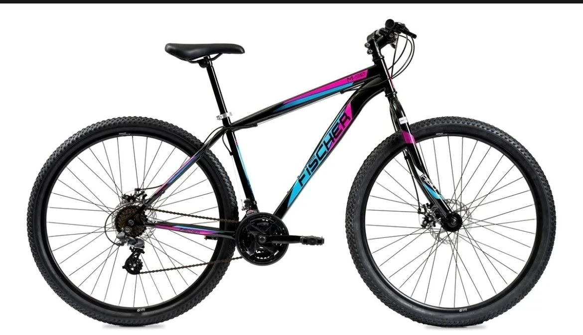 BICICLETA OLMO FISCHER ROD.29 ALUMINIO NEGRO/FUCSIA