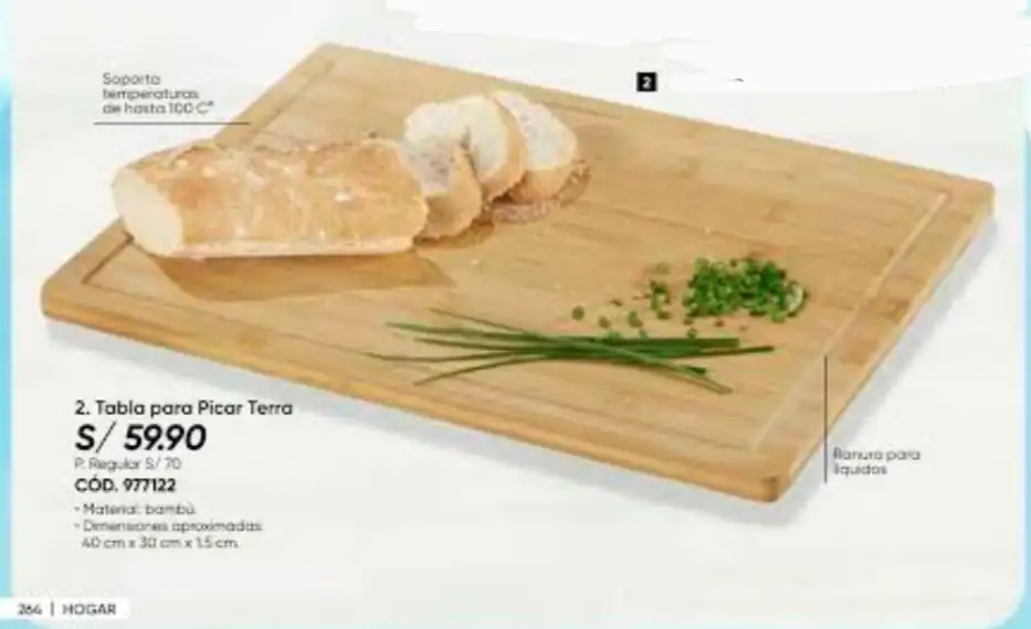 TABLA DE PICAR TERRA