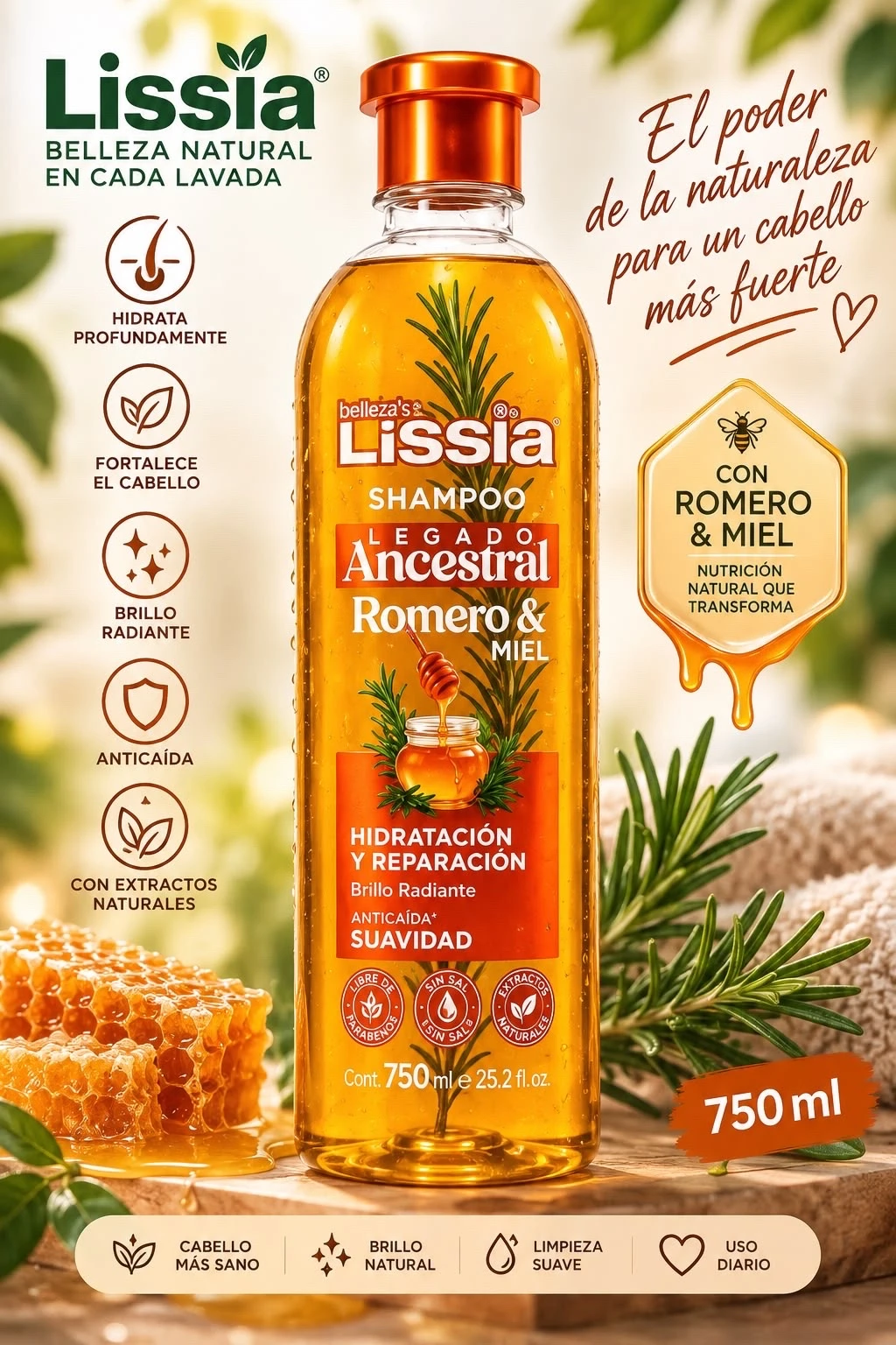 lissia shampoo ancentral x730 ml romero & miel.jfif