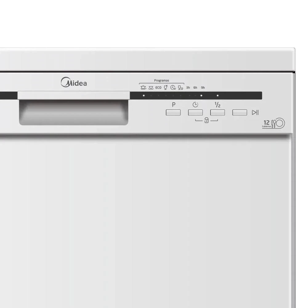 LAVAVAJILLAS MIDEA 12 CUBIERTOS BLANCO 2