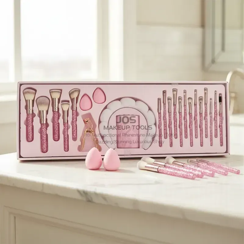 SET PROFESIONAL DE BROCHAS PARA MAQUILLAJE 