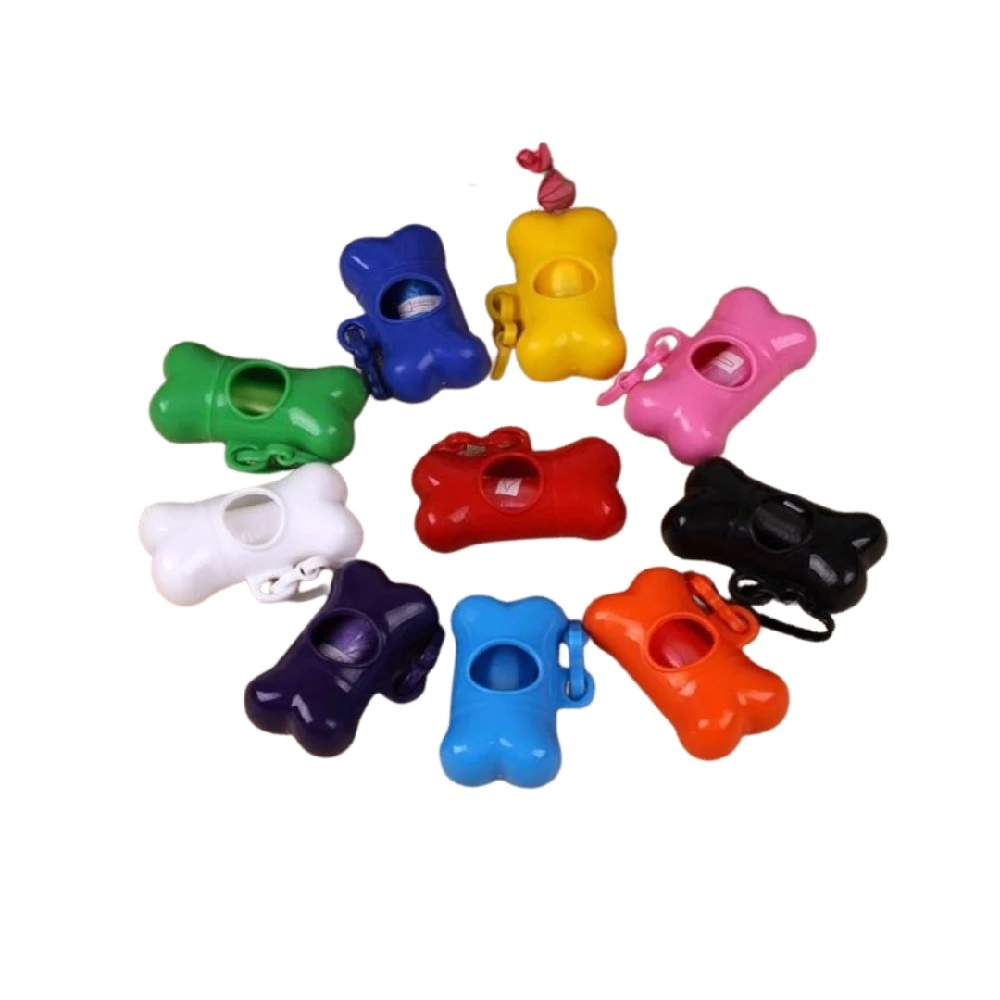 Dispensador de bolsas para popo con repuesto