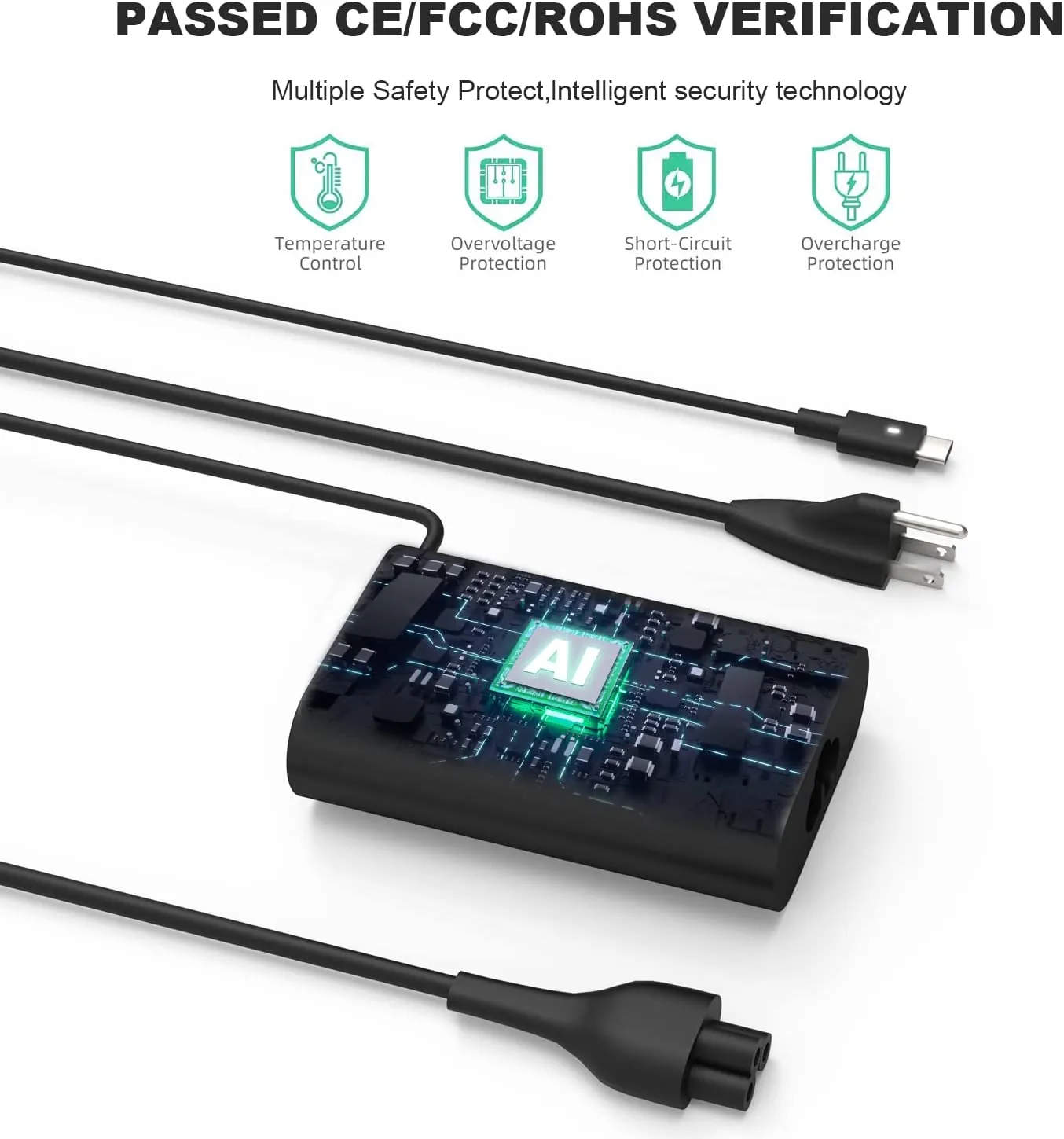 Cargador USB-C tipo C DELL 2