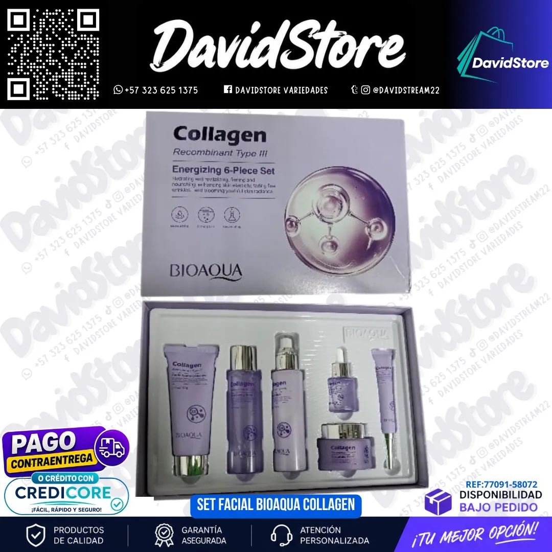Set Facial Bioaqua Collagen