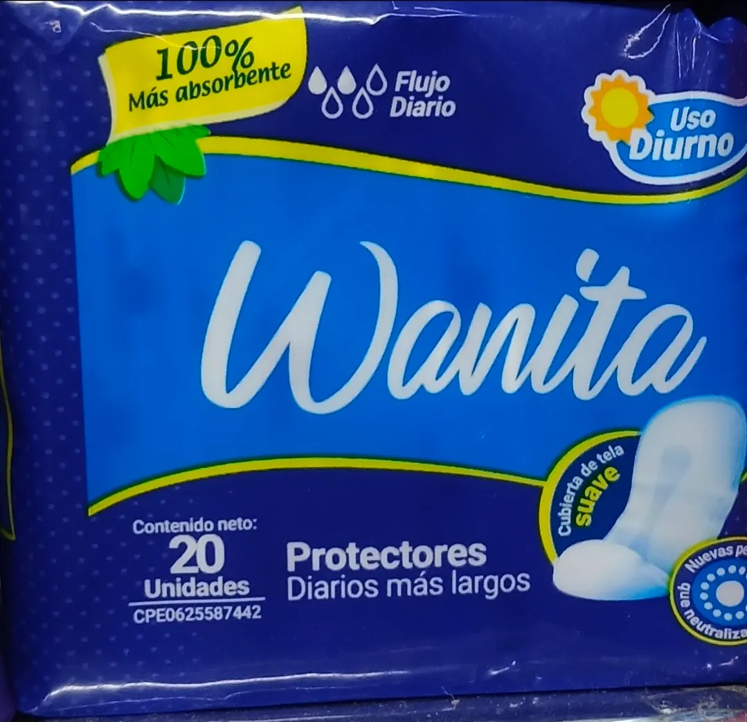 Protector Diario Wanita Morado 20 Uni