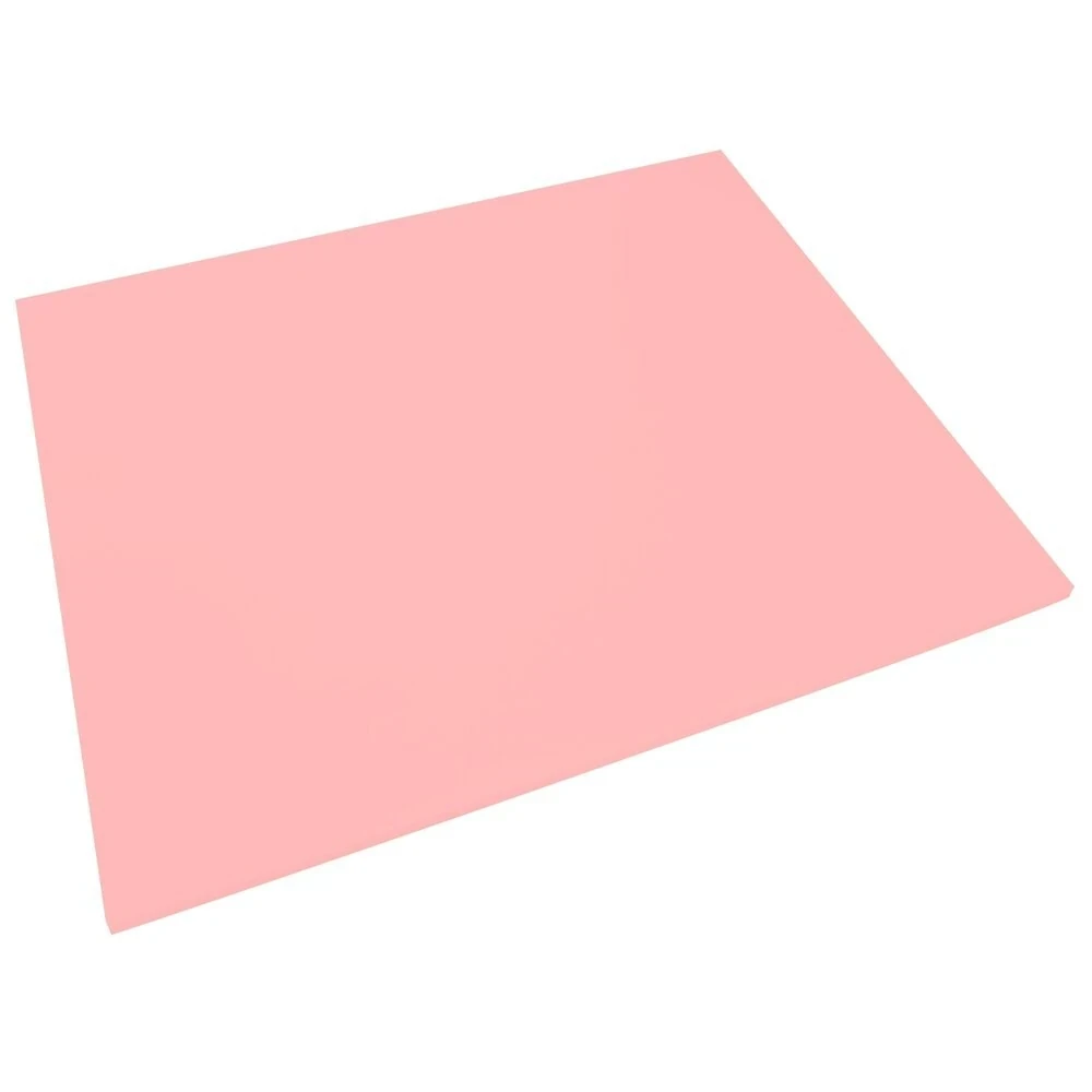 Cartulina rosa color pastel