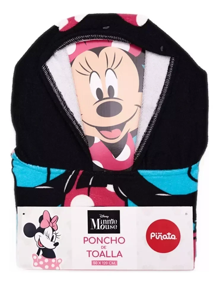 PONCHO INFANTIL PARA SALIDA DE BAÑO PIÑATA 