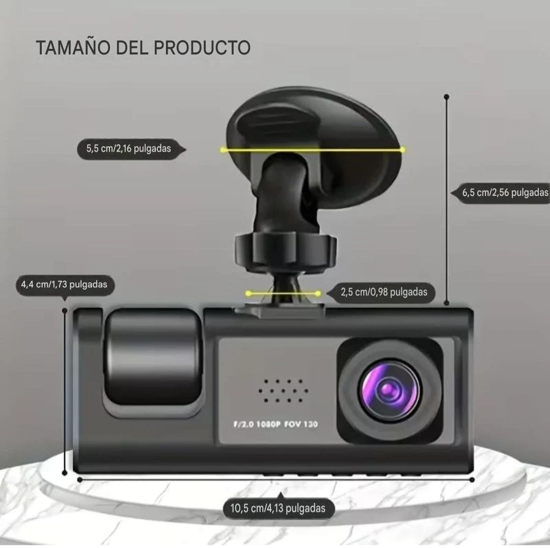 CÁMARA PARA CARRO 3 EN 1 3