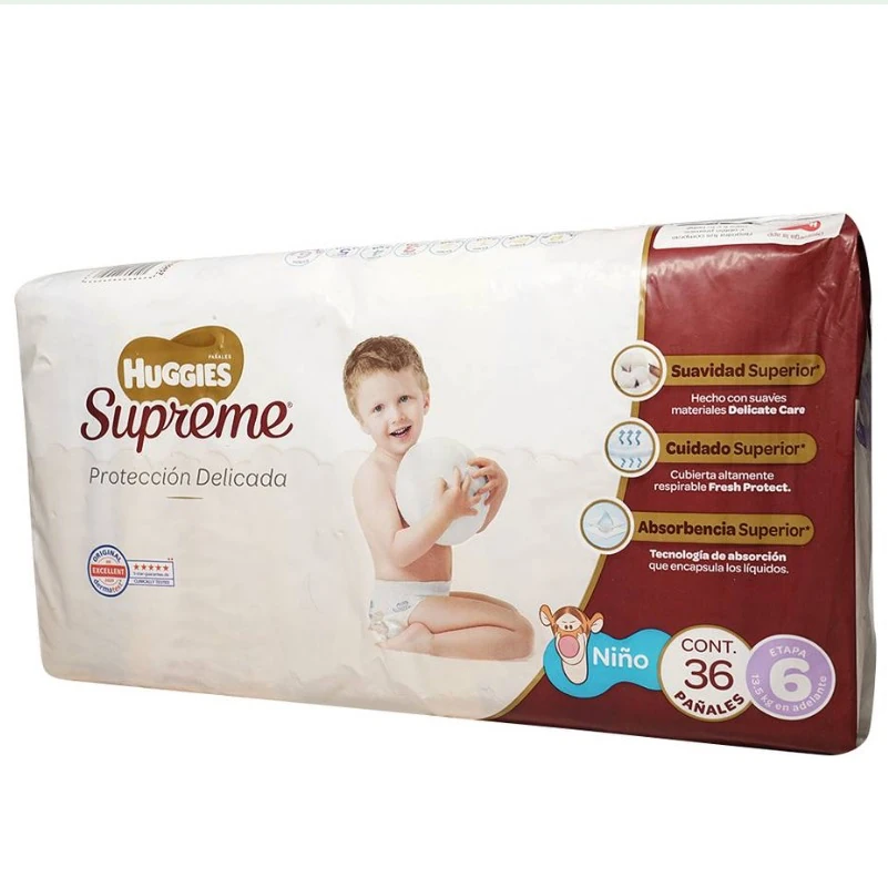 Pañal huggies supreme etapa 6 