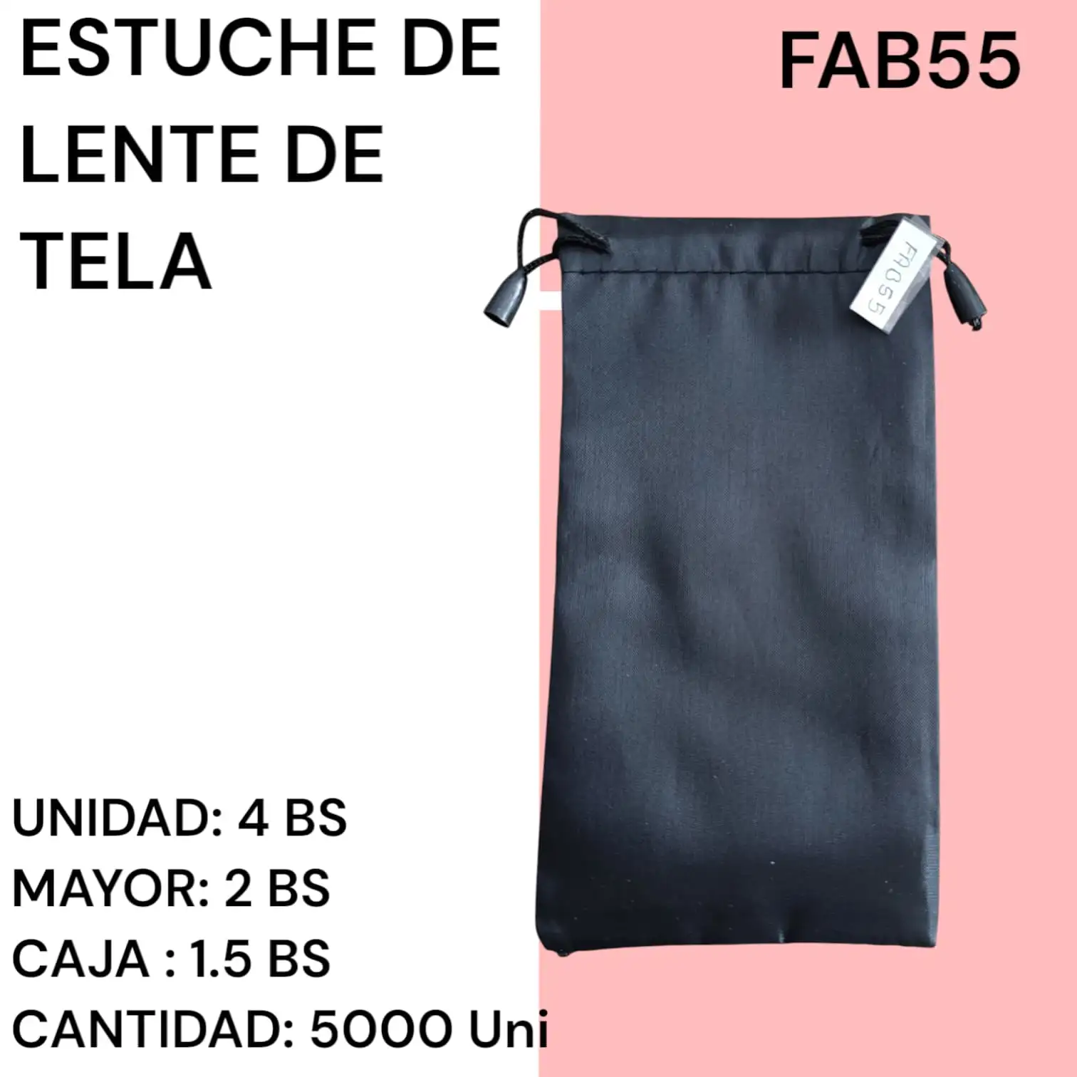 ESTUCHE DE LENTES TELA FAB55