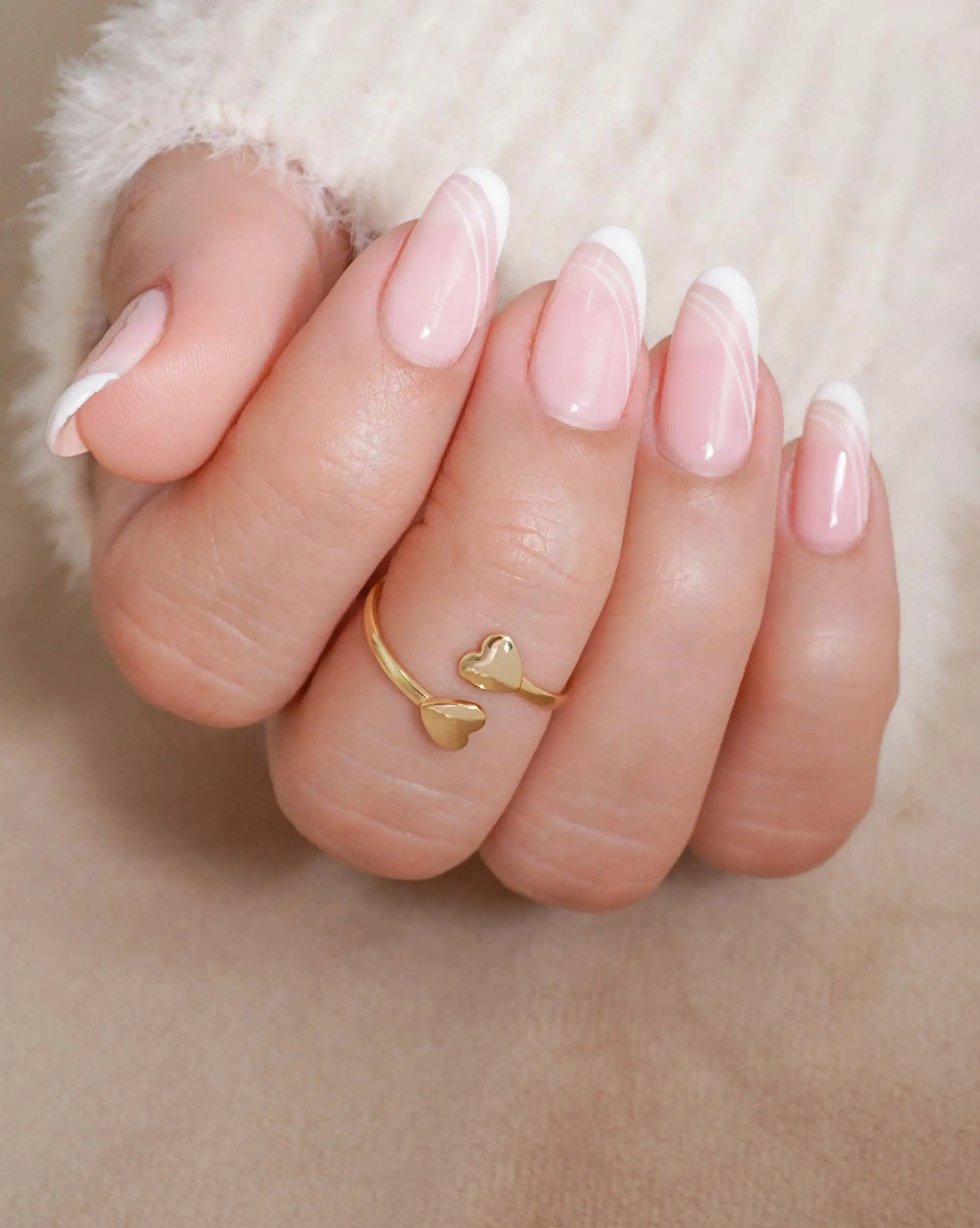 Anillo Corazones Ajustable  2