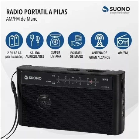 Radio portatil AM/FM chica 7