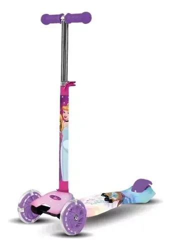 Monopatín DISNEY Princesas C/Luces Desmontable