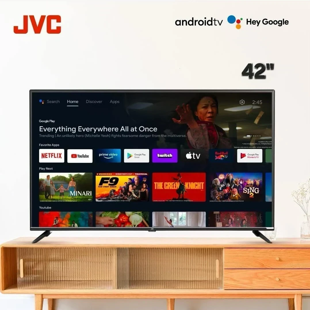 SMART TV JVC 42 FHD ANDROID