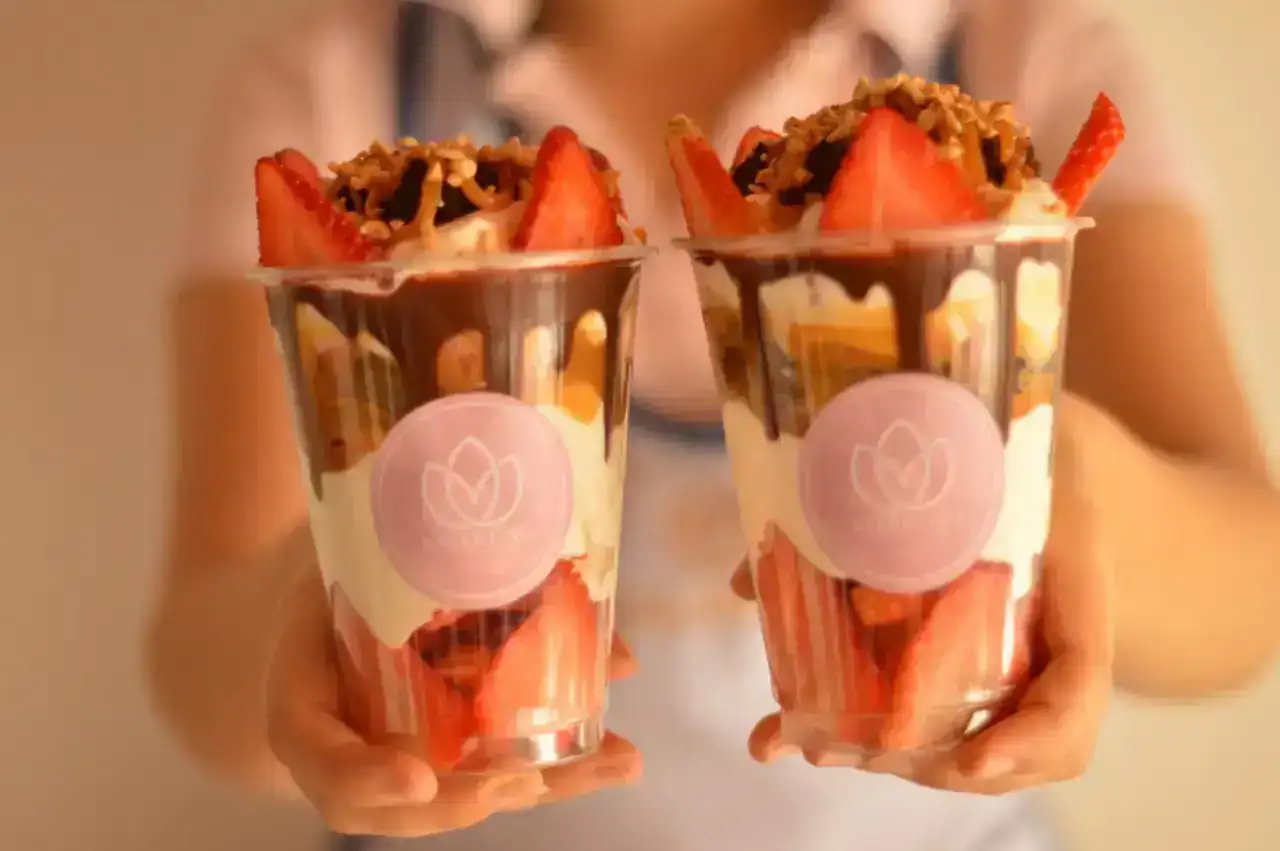 Fresas con crema Tradicional