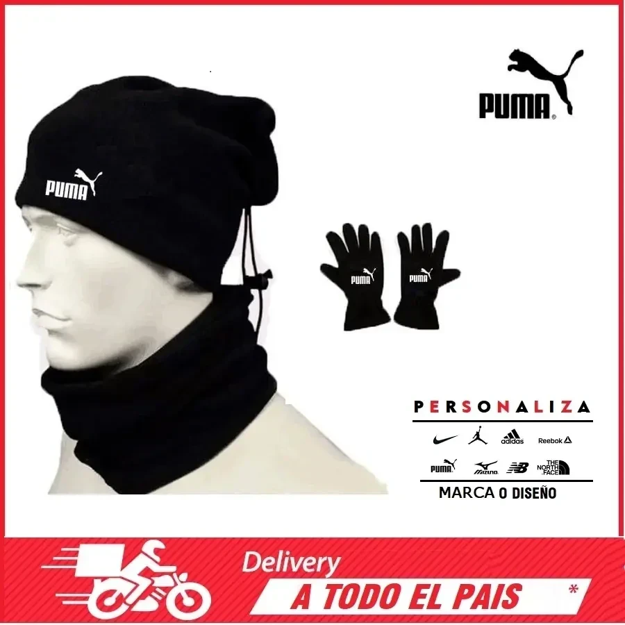 PUMA: CHULLO -  CUELLERA - GUANTES