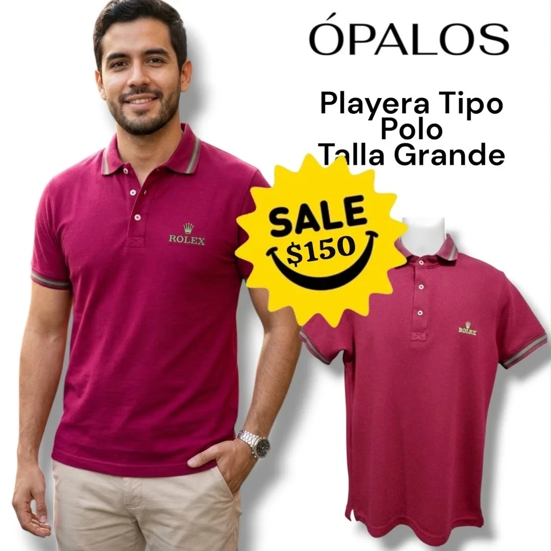 Playera Tipo Polo Grande 