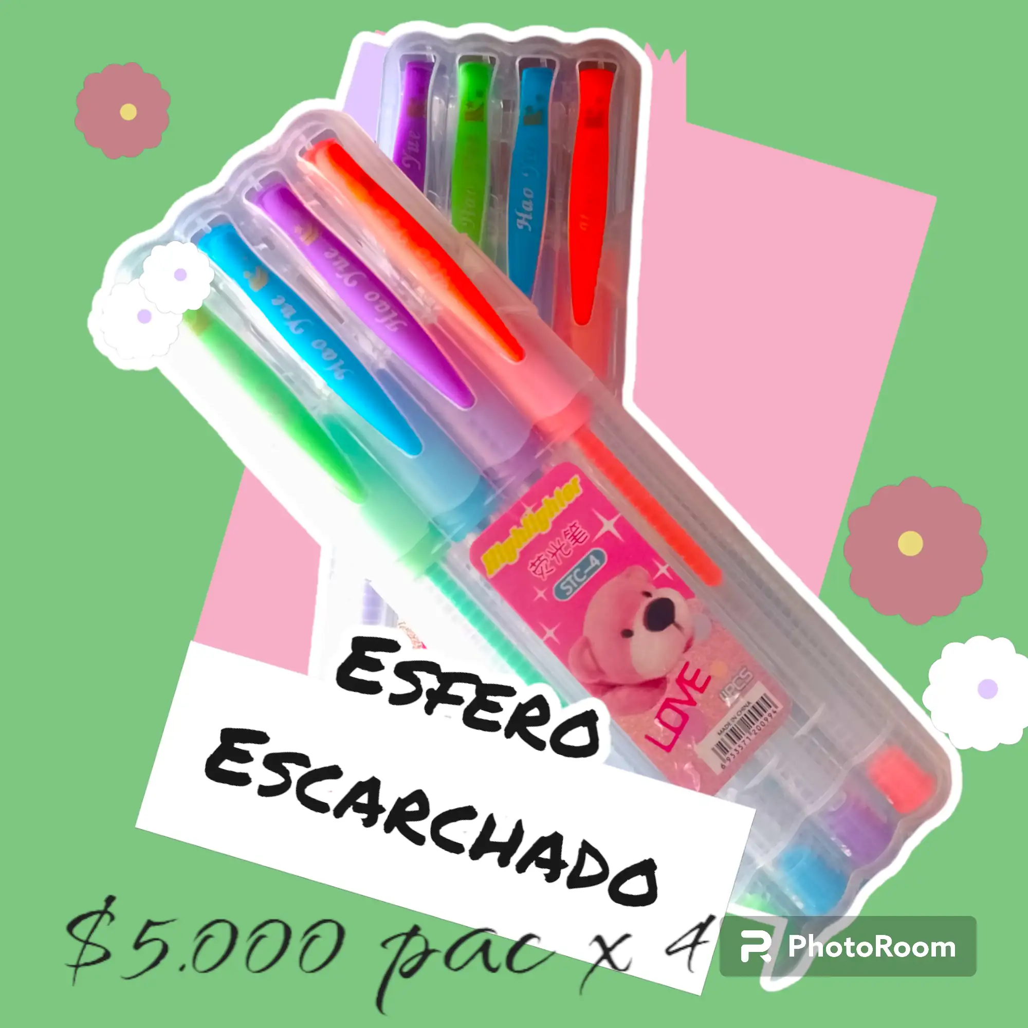 Esfero Escarchado