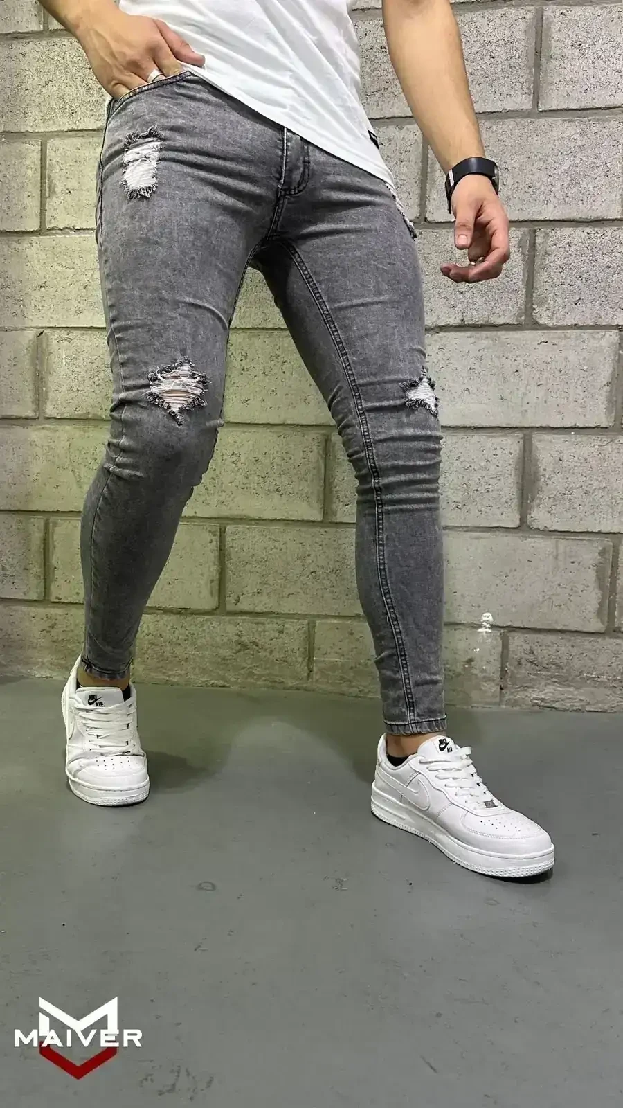 JEANS MAIVER GRIS 3