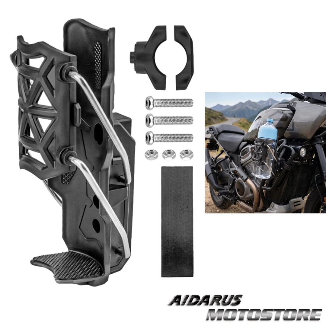 PORTABOTELLA AUTOAJUSTABLE UNIVERSAL PARA MOTO