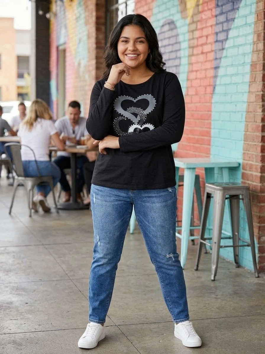 Blusa Corazones 2