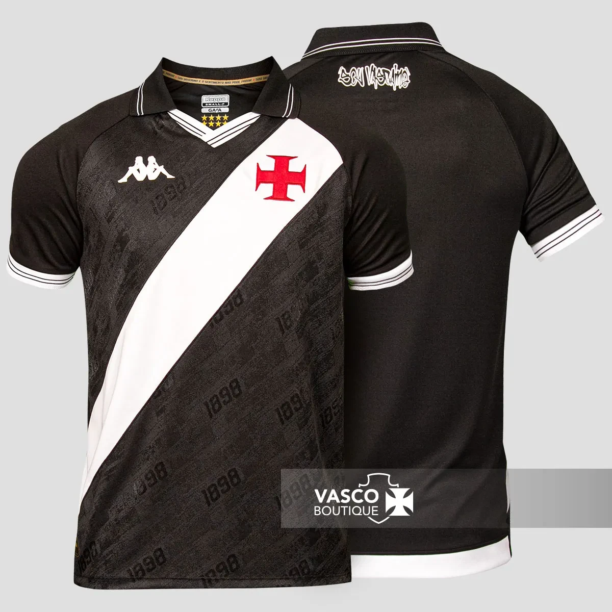 CAMISA VASCO KAPPA OFICIAL 