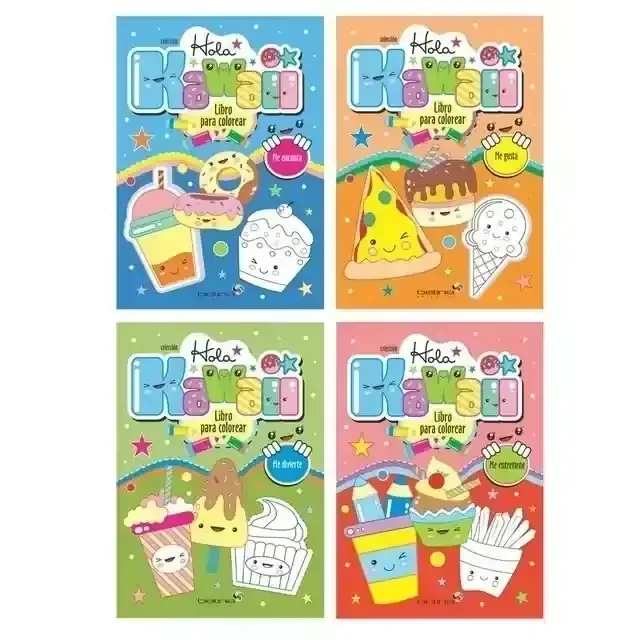 Libro Kawaii para Colorear