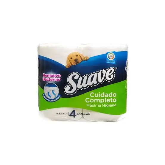 Papel Higenico Suave x4 Unidades 